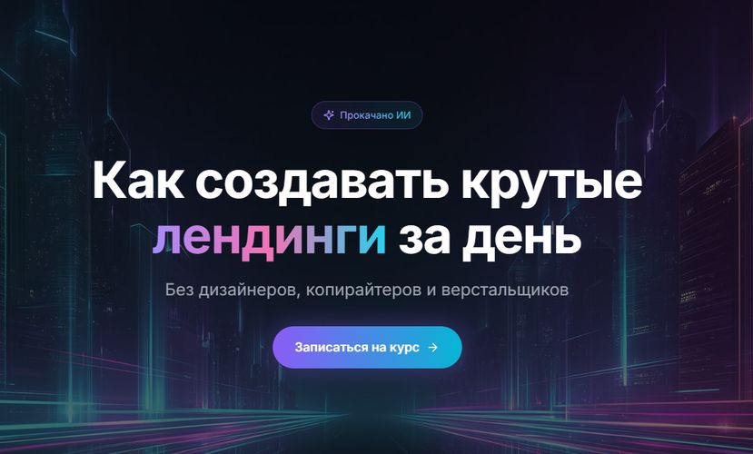 Как создавать крутые лендинги за день [Александр Куртеев]