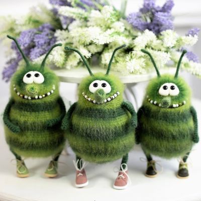 [Вязаные игрушки] Зеленый Мух [Зинаида Бырина]