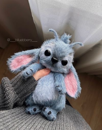 [Вязаные игрушки] Стич [Яна Данилова]