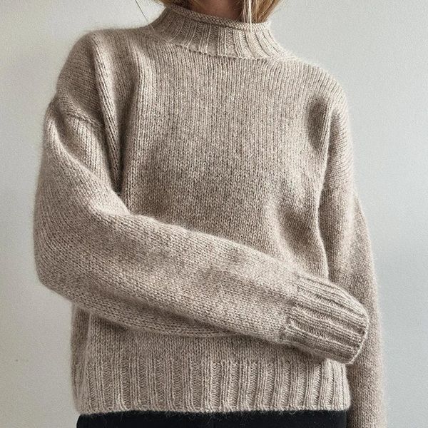 [Вязание] Свитер вязаный спицами сверху Citra Sweater [Вяжи.ру] [Sofia Scotford]