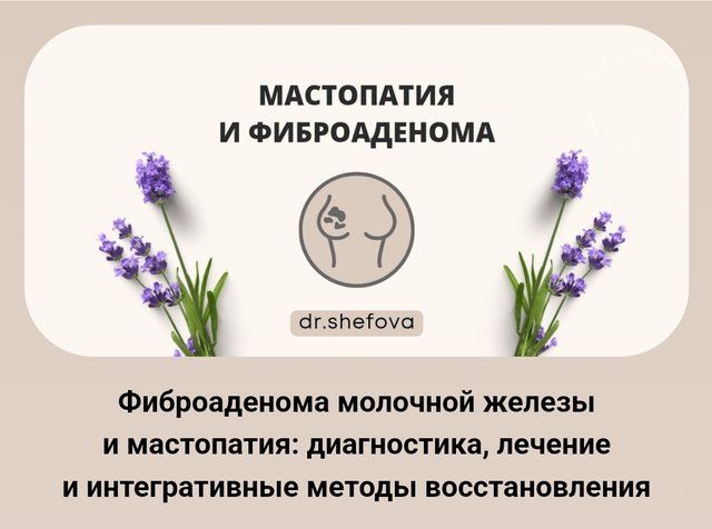 Фиброаденома молочной железы и мастопатия: диагностика, лечение и интегративные методы восстановления [Юлия Шефова]