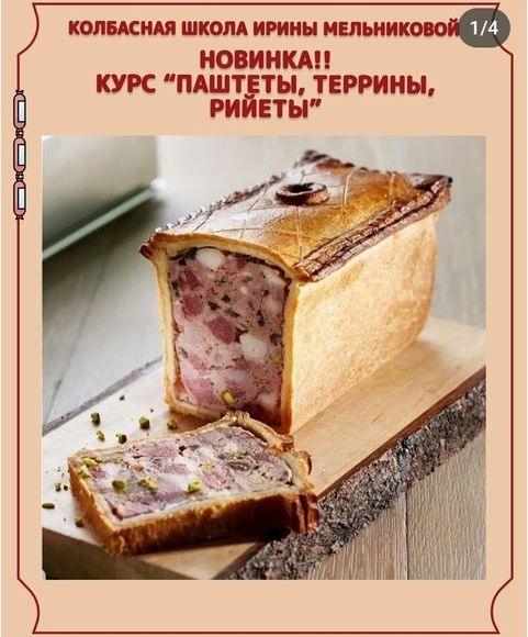 Паштеты, террины, рийеты 1.0 [Тариф Самостоятельный] [Ирина Мельникова]