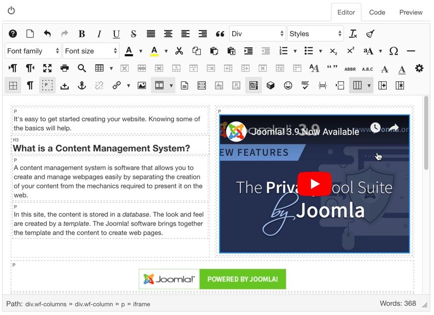 [Joomla] Визуальный редактор JCE Pro [2025-2026] [Продление]