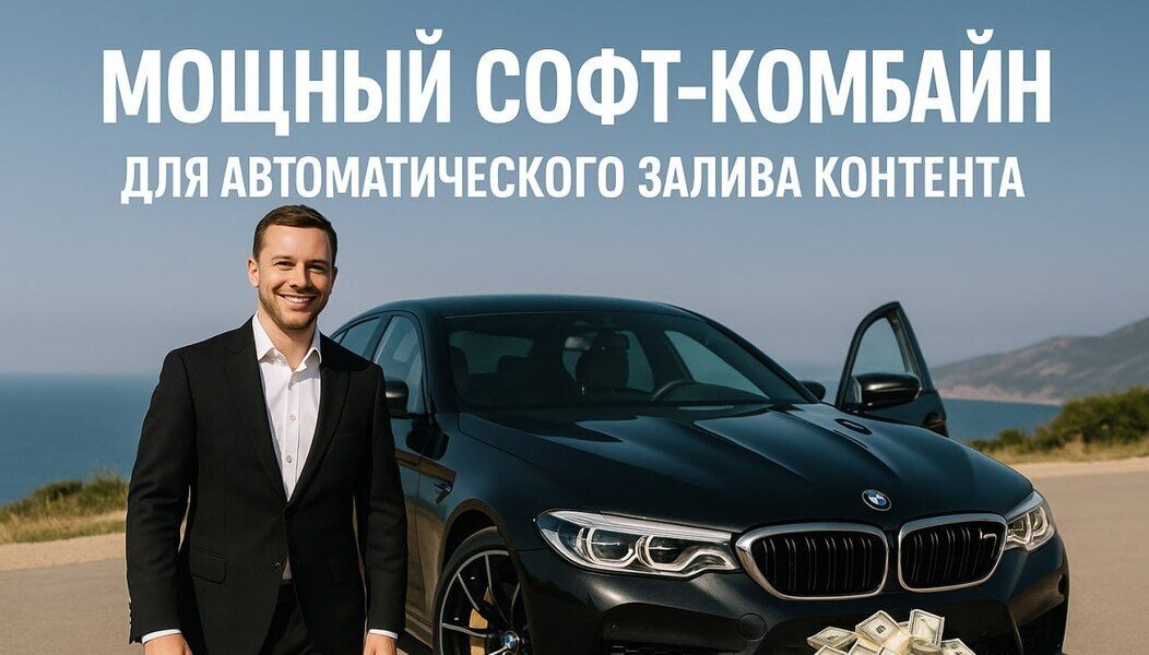 [Арбитраж трафика из YouTube] софт для автозалива 10.000+ видео в день. Массовая работа в 100+ потоков!