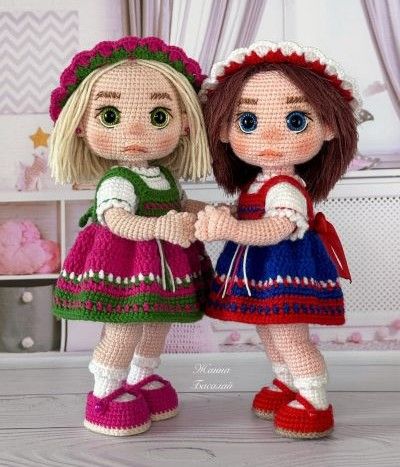 [Куклы] [Вязание] Россияночка Алёнка [Жанна Басалай]