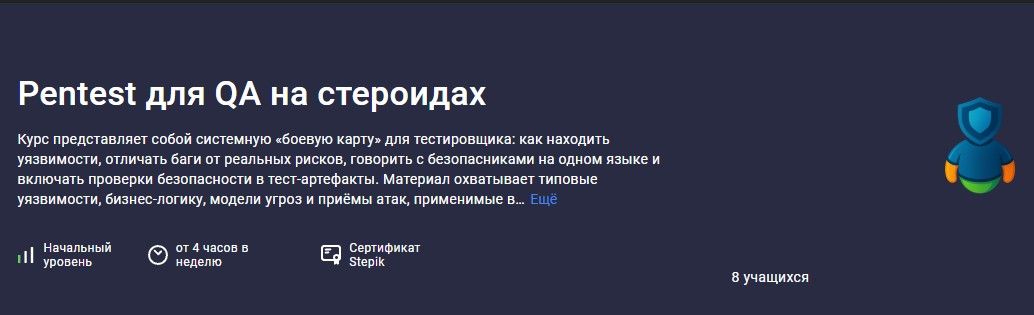Pentest для QA на стероидах [Stepik] [Александр Six-Skills]