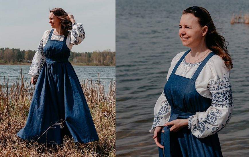 [Шитье] Курс по обережному сарафану [Школа Берегини] [Ирина Черепанова, Анастасия Калинина]