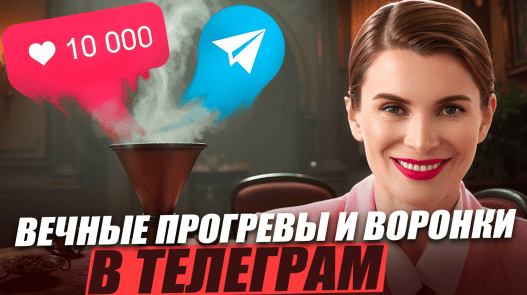 Вечные прогревы и воронки в Телеграм [Маргарита Былинина]