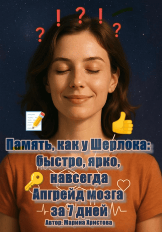 Память, как у Шерлока: быстро, ярко, навсегда. Апгрейд мозга за 7 дней [Марина Христова]
