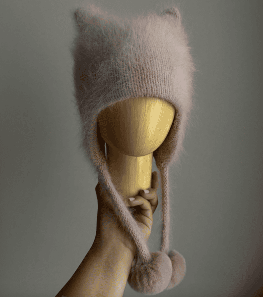 [Вязание] Шапка Cat hat [Ксения Маликова]