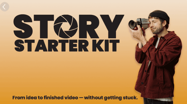 Комплект для создания истории Story Starter Kit [Tim Runia]