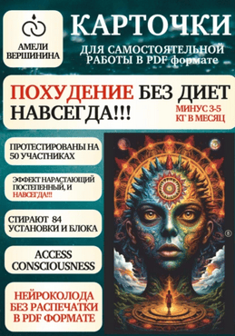 Похудение без диет, навсегда. Access Consciousness [Амели Вершинина]
