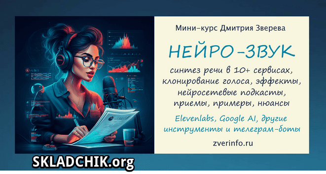 Нейросетевой звук [Тариф Мини-курс по нейро-звуку] [Дмитрий Зверев]