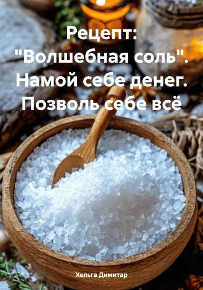 Рецепт: «Волшебная соль». Намой себе денег. Позволь себе всё [Хельга Димитар]