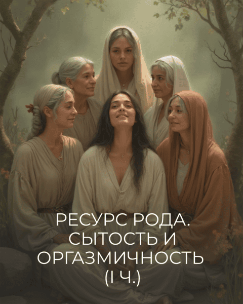 Ресурс Рода. Сытость и оргазмичность. I часть трилогии Сексуальность 2.0. Сытая Женщина [Катя Баллеста]