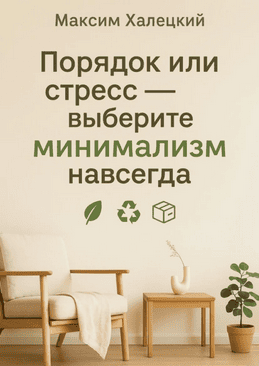 Порядок или стресс – выберите минимализм навсегда [Максим Халецкий]