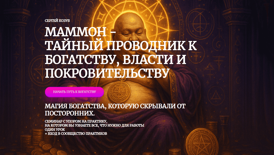 Маммон - тайный проводник к богатству, власти и покровительству [Сергей Козуб]