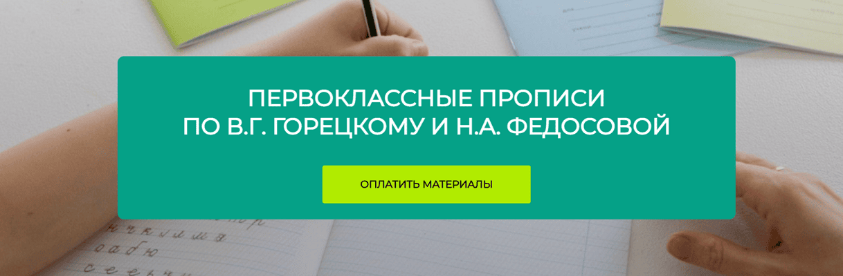 Первоклассные прописи по В. Г. Горецкому и Н. А. Федосовой [Вероника Мазина]