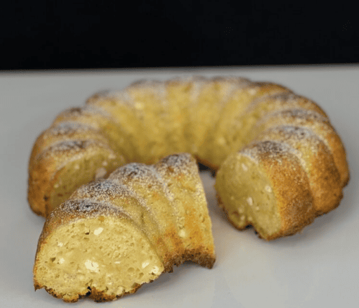 Кекс Творожный с яблоками и ряженкой [Мария Манахова]