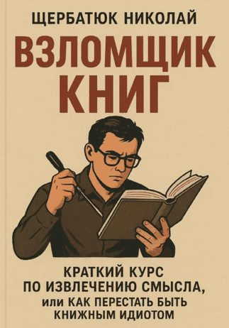 Взломщик книг. Краткий курс по извлечению смысла, или Как перестать быть книжным идиотом [Николай Щербатюк]