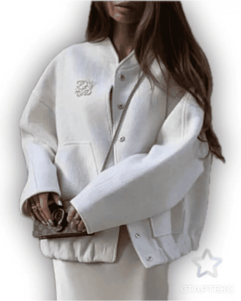 [Стартекс] Бомбер с накладными карманами 288. Размеры 40-42, 44-46, 48-50. Рост 164-170 (2025)