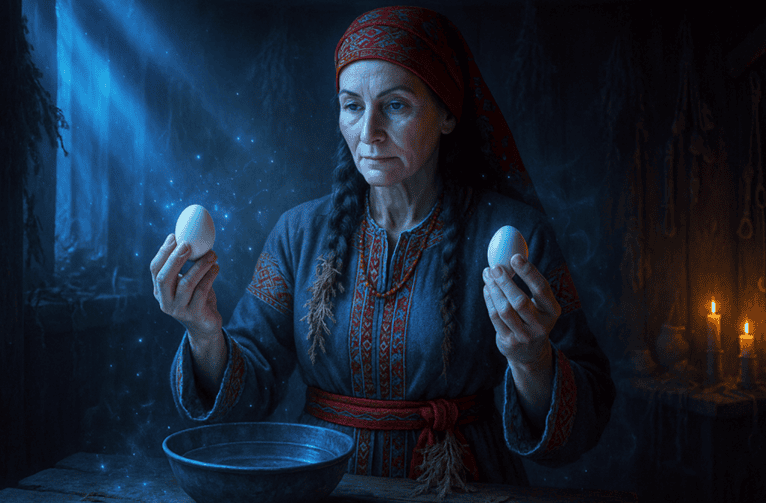 [Магия севера, Ирина Иванова] Как снять лярву с помощью яйца — сырого и варёного (2025)