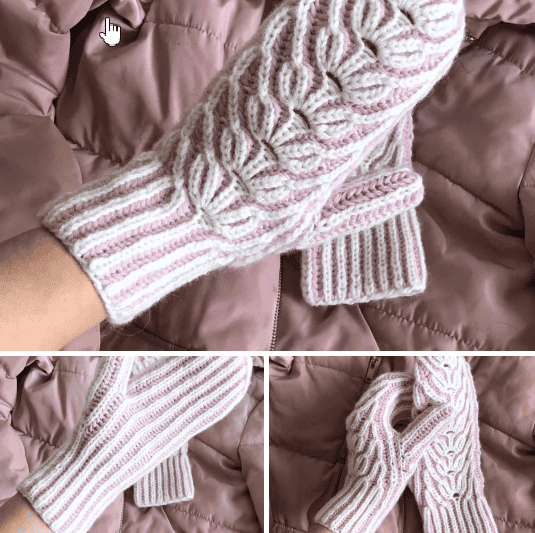 [Вязание] Варежки Бриошь [Татьяна Дубровина]