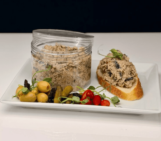 Риет из утки с бренди и черносливом [Мария Манахова]