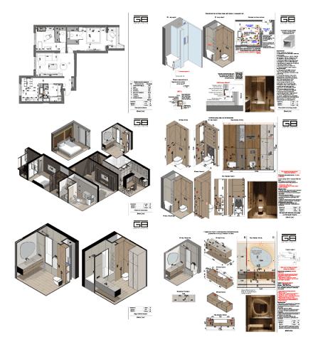 [Алина Баскакова] Ванная комната. Тариф Гайд «Ванная» + Авторские чертежи (2025)