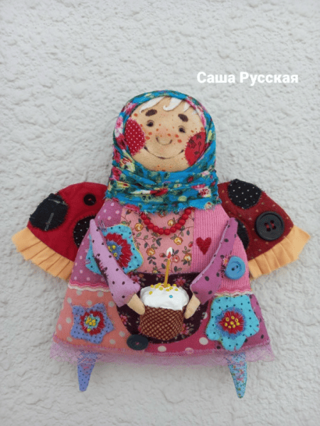 [Куклы] Пасхальный ангел [Саша Русская]