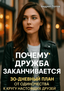 Почему дружба заканчивается. 30-дневный план от одиночества к кругу настоящих друзей [Андрей Попов]