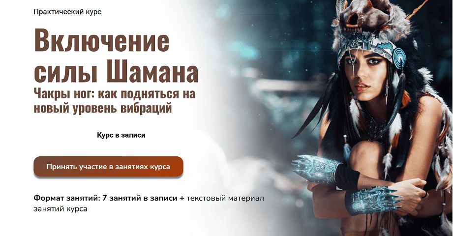 Включение силы Шамана. Чакры ног: как подняться на новый уровень вибраций [Янина Шляпникова]