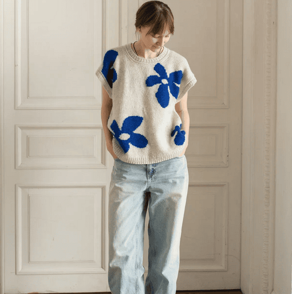 [Вязание] Жилет Любит - Не любит [hollywool]