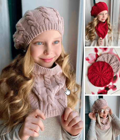 [Вязание] Комплект Мишель [Марина Станкеева]