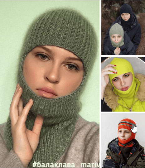 [Вязание] Мастер-класс по вязанию балаклавы спицами [Наталия Суковатова]