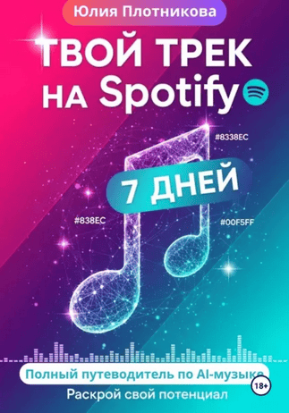 Твой трек на Spotify через 7 дней. Полный путеводитель по AI-музыке [Юлия Плотникова]
