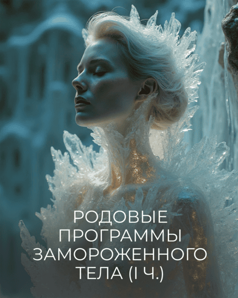 Родовые Программы Замороженного Тела, чувствительность Тела, обмен веществ и липидный обмен| I часть трилогии "Тело" [Катя Баллеста]