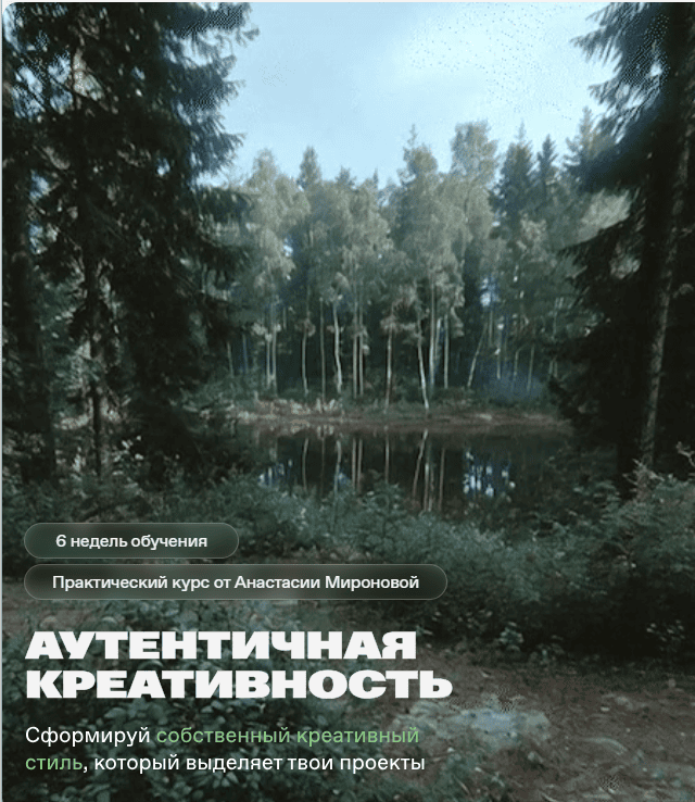 Аутентичная креативность [Тариф Basic] [Tvorilo] [Анастасия Миронова]