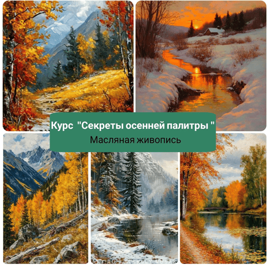 Секреты осенней палитры [Рисуем дома]