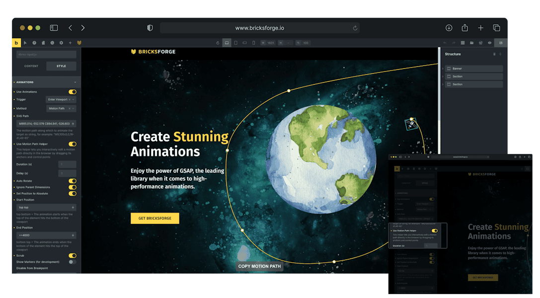 [WP] Bricksforge — дополнение для Bricks Builder [bricksforge.io] [Продление 3]