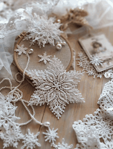 [Светлана Лель] Рельефная снежинка Юлия (2025)