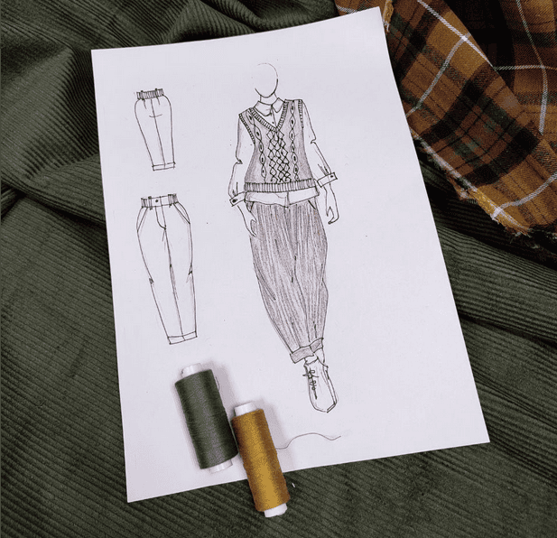 [Лариса Паюсова] Брюки из вельвета (2025)