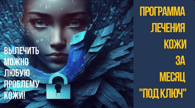 Программа лечения кожи за месяц под ключ [Тариф в самостоятельном режиме] [Анна Вервенко]