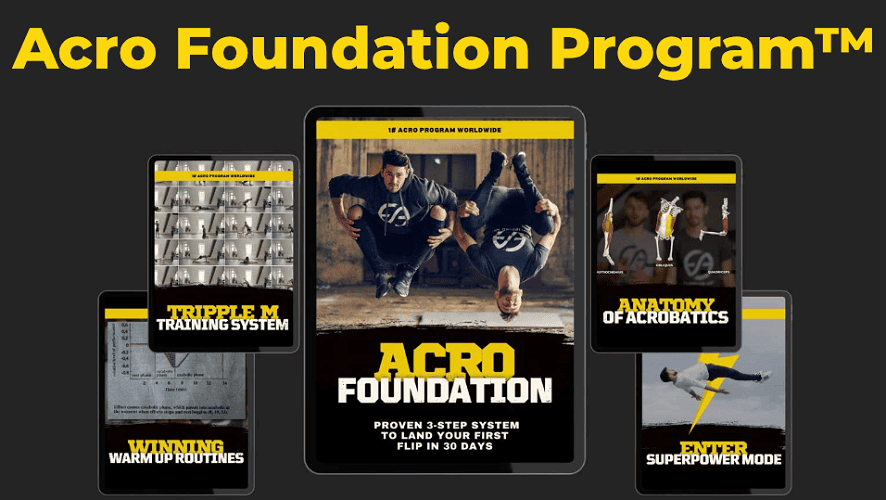 Программа Acro Foundation для освоения сальто [Flipping Art]