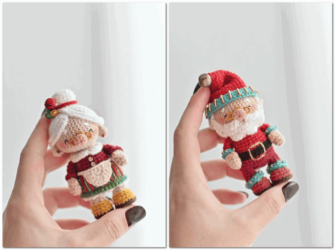 [Вязаные игрушки] Сет новогодних игрушек 1 [funny hook] [Светлана Максименко]