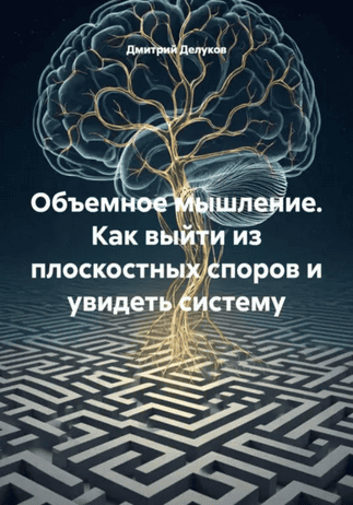 Объемное мышление. Как выйти из плоскостных споров и увидеть систему [Дмитрий Делуков]