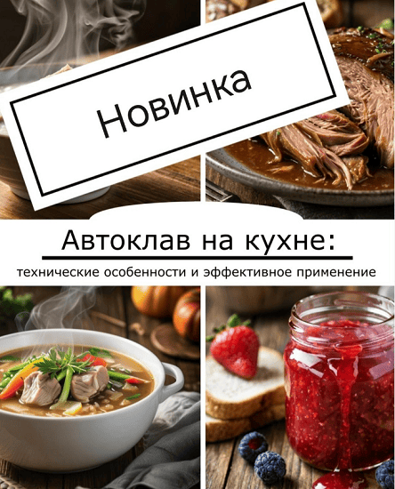 Автоклав на кухне: технические особенности и эффективное применение [Анастасия Луковенко, Михаил Белей]