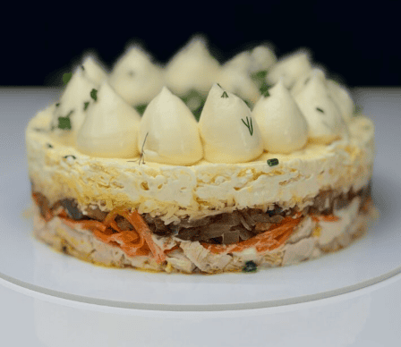 Салат праздничный с курицей и морковью по-корейски [Мария Манахова]