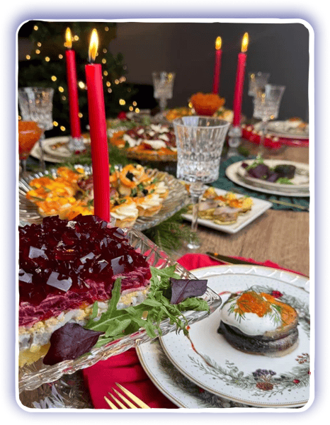 Новогоднее меню под ключ а-ля русс [Тариф Профи] [Фуршетный мастер] [Ольга Ващенко]