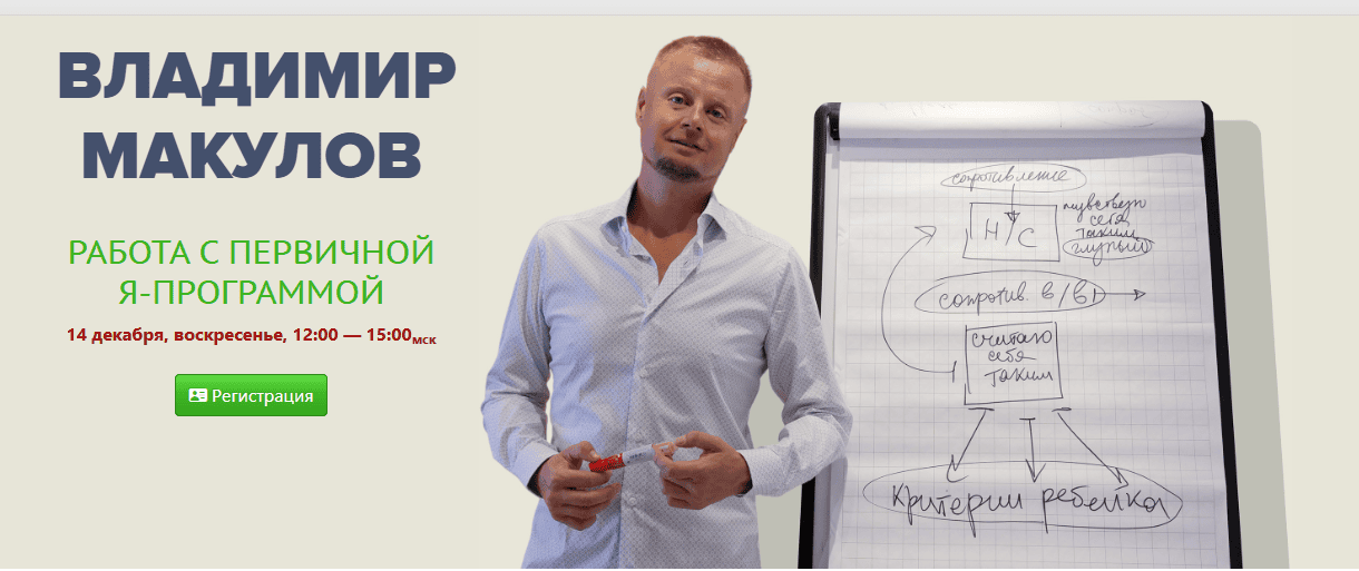 Работа с первичной Я-программой [Владимир Макулов]